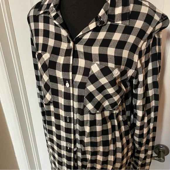 Women's top Roxy plaid - Picture 2 of 7